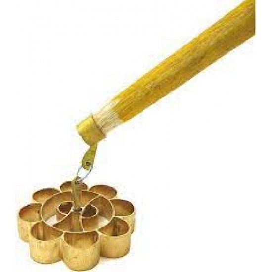 Achappam Maker-Brass / Rose Cookies Maker-Brass -Large