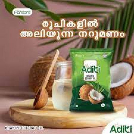 Aditi Roasted Coconut Oil-1litre pouch