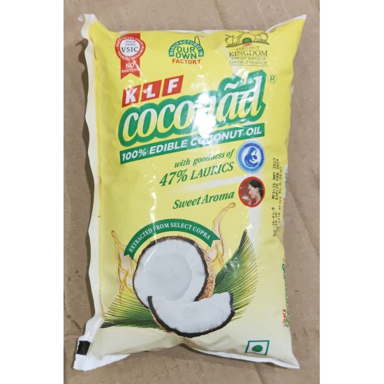 KLF Coconut Oil-1litre pouch